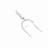 Thumbnail for MagnaFlow 14 Toyota Tundra V8 4.6L/5.7L Stainless Cat Back Exhaust Dual Split Rear Exit