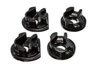 Thumbnail for Energy Suspension 01-05 Honda Civic/CRX Black Motor Mount Inserts (Manual Transmission) (2 Torque Mo
