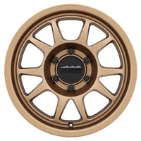 Thumbnail for Method MR702 17x8.5 0mm Offset 6x5.5 106.25mm CB Method Bronze Wheel