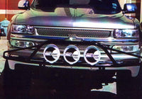 Thumbnail for N-Fab Pre-Runner Light Bar 99-02 Chevy Tahoe/Suburban 00-05 1500/2500/3500 - Gloss Black