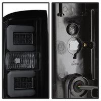 Thumbnail for Spyder Chevy Silverado 16-17 Light Bar LED Tail Lights - Black Smoke ALT-YD-CS16-LED-BSM