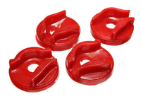 Thumbnail for Energy Suspension 00-01 Nissan Sentra/200SX Red Motor Mount Insert Set (w/ 2.0L engine manual trans