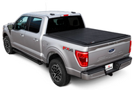 Thumbnail for LEER 05-15 Toyota Tacoma SR250 64TCD 5Ft2In with Track Tonneau Cover - Rolling Compact Short Bed