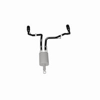 Thumbnail for Magnaflow 09-15 Dodge Ram 1500 V8 Dual Spilt Rear Exit Black Stainless C/B Perf Exhaust