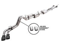 Thumbnail for AWE 16-22 Toyota Tacoma 0FG Catback Exhaust w/ BashGuard - Dual Diamond Black Tips