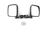 Thumbnail for DV8 18-22 Jeep 4 Door JL/JT Aluminum Half Doors with Perforated Mesh Front