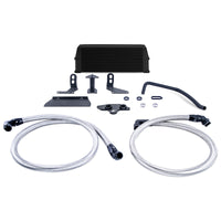 Thumbnail for Mishimoto 11-19 Ford 6.7L Powerstroke Performance Oil Cooler Kit - Black