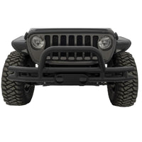 Thumbnail for Rampage 2007-2018 Jeep Wrangler(JK) Double Tube Bumper Front - Black