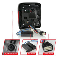 Thumbnail for ANZO 18-19 Jeep Wrangler JL LED Taillights Black