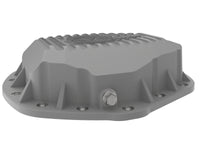 Thumbnail for aFe Street Series Rear Differential Cover Raw w/ Machined Fins 01-18 GM Diesel Trucks V8-6.6L (td)