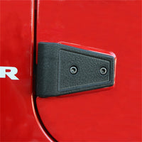 Thumbnail for Rugged Ridge 07-18 Jeep Wrangler Unlimited JK Black Door Hinge Cover Kit