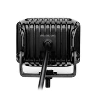 Thumbnail for Go Rhino Xplor Blackout Series Cube LED Sideline Spot Light Kit (Surface Mount) 4x3 - Blk (Pair)