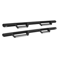 Thumbnail for Westin 2019 Chevrolet Silverado/Sierra 1500 Crew Cab Drop Nerf Step Bars - Textured Black