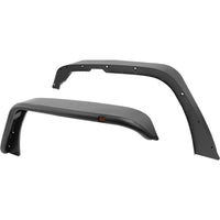 Thumbnail for Westin/Snyper 07-17 Jeep Wrangler Tube Fenders - Front - Textured Black