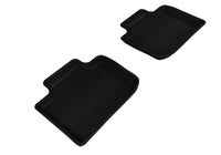 Thumbnail for 3D MAXpider 2014-2020 Lexus IS Kagu 2nd Row Floormats - Black