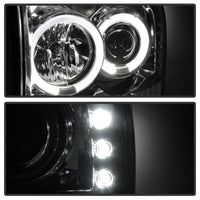 Thumbnail for Spyder Ford F250 Super Duty 99-04 Projector Version 2 LED Halo LED Chrm PRO-YD-FF25099-1P-G2-C