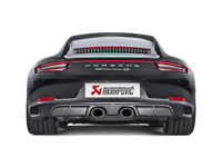 Thumbnail for Akrapovic 16-17 Porsche 911 Carrera S/4/4S/GTS (991.2) Slip-On Line (Titanium) w/ Titanium Tips