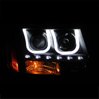 Thumbnail for ANZO 2007-2013 Chevrolet Avalanche Projector Headlights w/ U-Bar Black