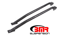 Thumbnail for BMR 79-04 Fox Mustang Hardtop Only Weld-On Boxed STD. Subframe Connectors - Black Hammertone