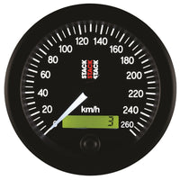 Thumbnail for Autometer Stack 88mm 0-260 KM/H Electronic Speedometer - Black