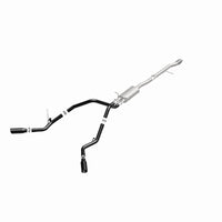 Thumbnail for MagnaFlow SYS Cat-Back 3.5in Black Dual Split Rear Tips 14-15 Chevy Silverado/GMC Sierra 4.3L-5.3L