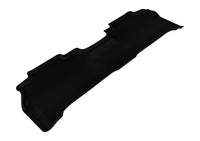 Thumbnail for 3D MAXpider 2008-2020 Lexus/Toyota LX/Land Cruiser Kagu 2nd Row Floormats - Black