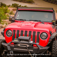 Thumbnail for DV8 Offroad 18+ Jeep JL Heat Dispersion Hood - Primer Black