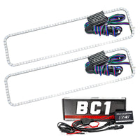 Thumbnail for Oracle GMC Sierra 88-98 Halo Kit - ColorSHIFT w/ BC1 Controller SEE WARRANTY