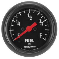 Thumbnail for Autometer Z Series 0-280Ohm 2-1/16in. Programmable Fuel Level Gauge