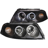 Thumbnail for ANZO 2001-2005 Volkswagen Passat Projector Headlights w/ Halo Black
