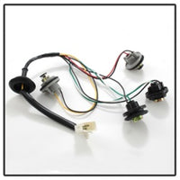 Thumbnail for Spyder Toyota Corolla 93-97 Euro Style Tail Lights Black ALT-YD-TC93-BK