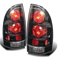 Thumbnail for Spyder Toyota Tacoma 05-15 Euro Style Tail Lights Black ALT-YD-TT05-BK