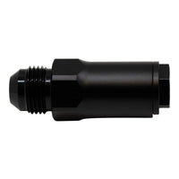 Thumbnail for DeatschWerks 8AN Male Flare to 1/2in Ford Male EFI Quick Connect Adapter - Anodized Matte Black