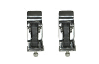 Thumbnail for Rugged Ridge 97-06 Jeep Wrangler TJ Stainless Steel Hood Catch Set