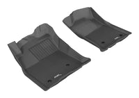 Thumbnail for 3D MAXpider 2005-2011 Toyota Tacoma Reg/ACS/DBL Cab Kagu 1st Row Floormat - Black