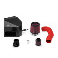 Thumbnail for Mishimoto 15-16 VW Golf/GTI 1.8L/2.0L Performance Air Intake Kit - Wrinkle Red