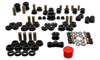 Thumbnail for Energy Suspension 94-01 Acura Integra (except Type R) Black Hyper-Flex Master Bushing Set