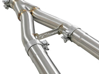 Thumbnail for aFe Takeda 2.5in to 3in 304 SS Y-Pipe Exhaust System 16-18 Infiniti Q50/Q60 V6-3.0L (tt)