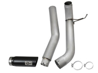 Thumbnail for aFe LARGE BORE HD 5in DPF-Back SS Exhaust w/ Black Tip 2016 Nissan Titan 5.0L V8 (td) CC SB