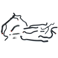 Thumbnail for HPS Black Reinforced Silicone Radiator + Heater Hose Kit Coolant for Chevy 16-17 Camaro SS Coupe 6.2L V8