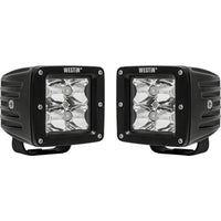 Thumbnail for Westin Compact LED -4 5W Cree 3 inch x 3 inch (Set of 2) - Black