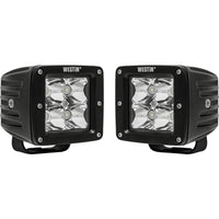 Thumbnail for Westin Compact LED -4 5W Cree 3 inch x 3 inch (Set of 2) - Black