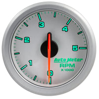 Thumbnail for Autometer Airdrive 2-1/6in Tachometer Gauge 0-5K RPM - Silver