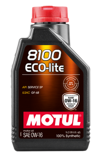 Thumbnail for Motul 1L Synthetic Engine Oil 8100 0W16 Eco-Lite