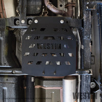 Thumbnail for Westin/Snyper 18-21 Jeep Wrangler JL Transfer Case Skid Plate - Textured Black