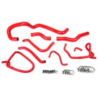 Thumbnail for HPS Reinforced Red Silicone Radiator Hose Kit Coolant for Mazda 06-14 Miata 2.0L
