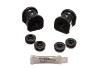 Thumbnail for Energy Suspension 89-94 Nissan 240SX (S13) Black 24mm Front Sway Bar Bushing Set