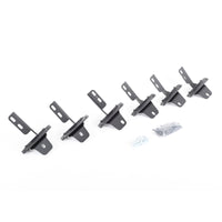 Thumbnail for Go Rhino 2021+ Ford Bronco Brackets for RB Running Boards Textured Black