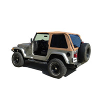 Thumbnail for Rampage 1997-2006 Jeep Wrangler(TJ) Frameless Soft Top Kit - Spice