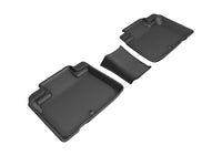 Thumbnail for 3D MAXpider 2016-2020 Lincoln Nautilus/Mkx Kagu 2nd Row Floormats - Black